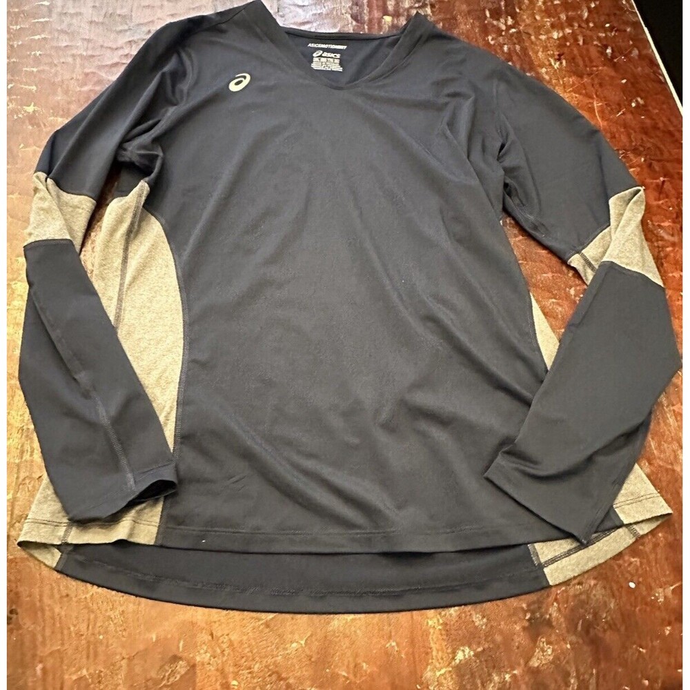 ASICS BT3279-5099 Decoy V Neck  Sleeve Athletic  Womens  FITS LIKE XL C3